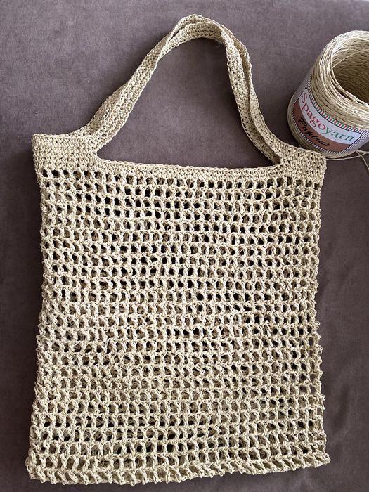 Сумка з рафії