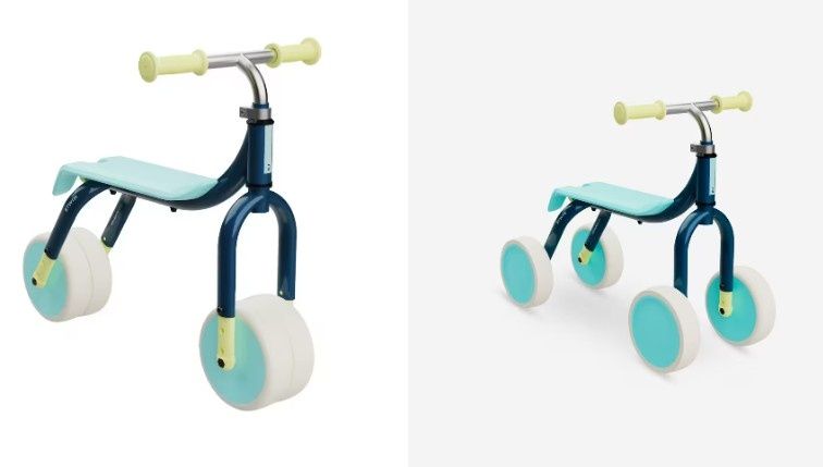 Triciclo brwin  2 em 1 evolutivo