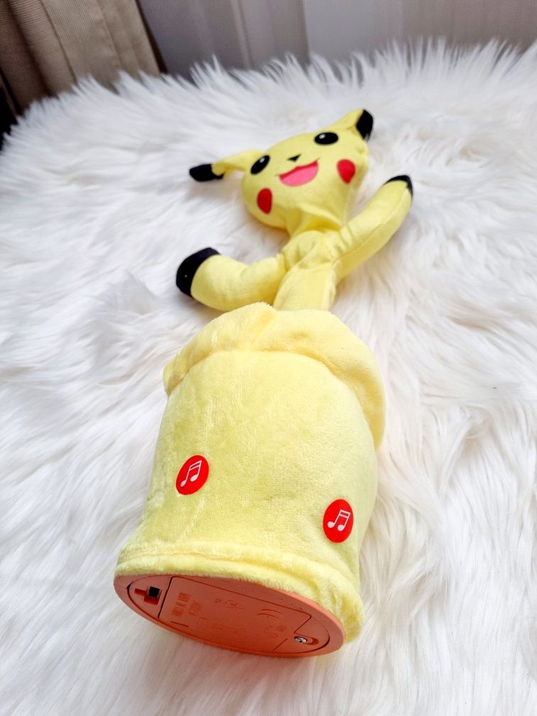 Śpiewający tańczący Pikachu Kaktus Pokemon