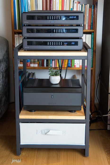 Końcówka mocy + preamp = Wzmacniacz Quad Elite QSP zestaw high-end