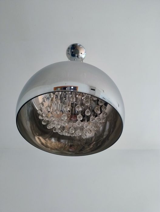 Lampa Glamour srebrna