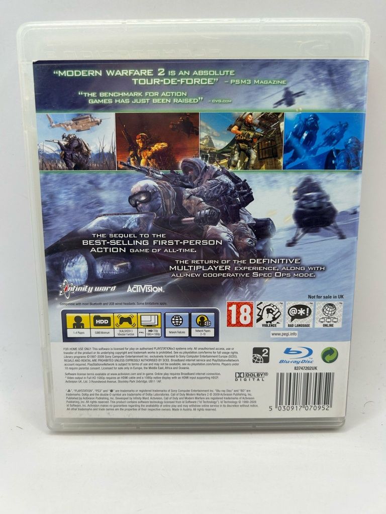 Call of Duty Modern Warfare 2 Ps3 nr 6626