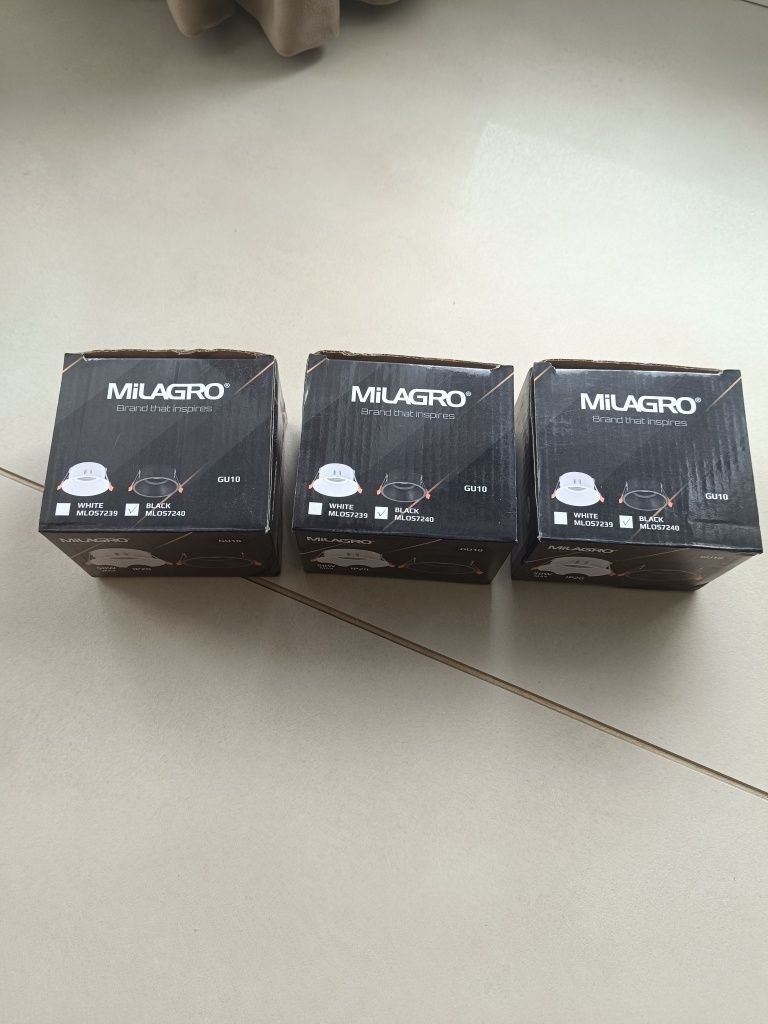 Oprawa sufitowa ozdobna MILAGRO Black MLOS7240