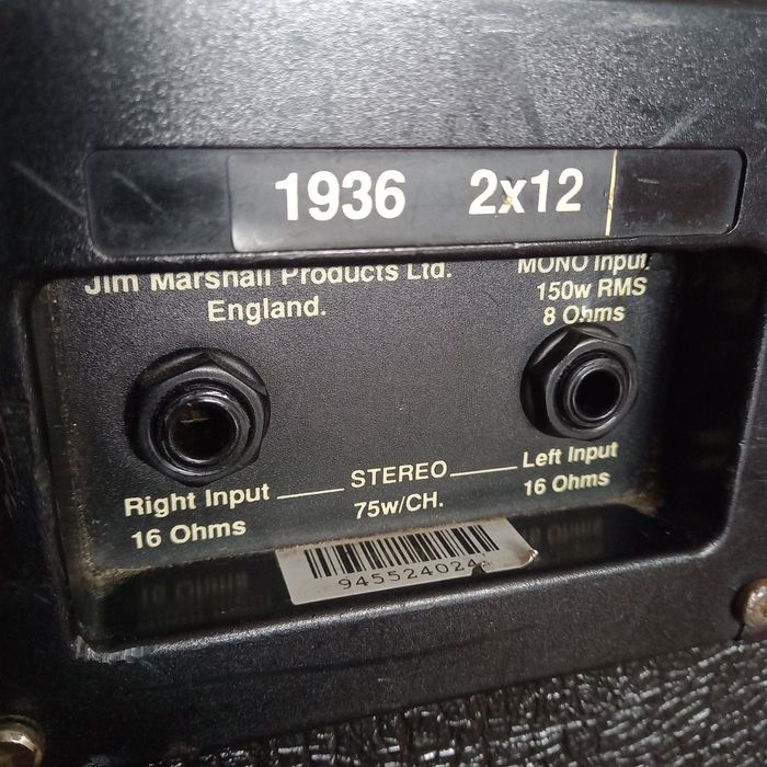 Marshall 1936 Lead JCM900 Kolumna Gitarowa