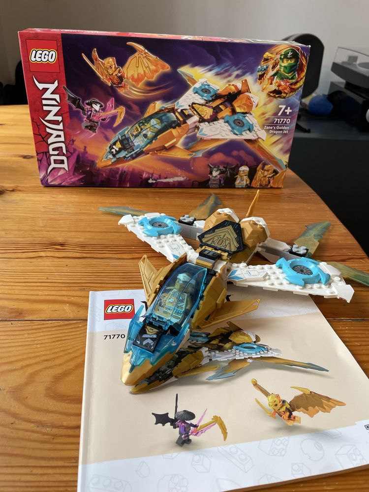 Lego Ninjago 71770 Лего набор Реактивный самолет Золотого дракона