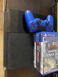 PlayStation 4  kontroler + gry w zestawie