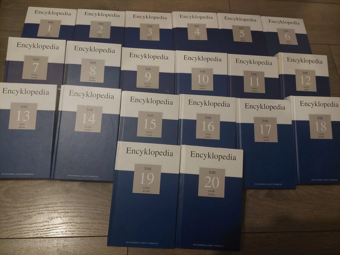 Encyklopedia Gazety Wyborczej 20 tomów