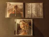 Taylor Swift - zestaw 3 płyt CD Fearless, Folklore, Evermore
