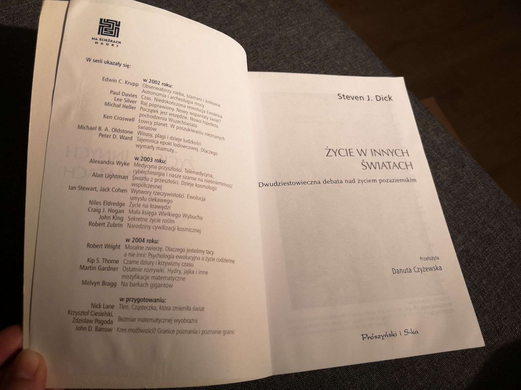 Życie w innych światach. Steven J. Dick