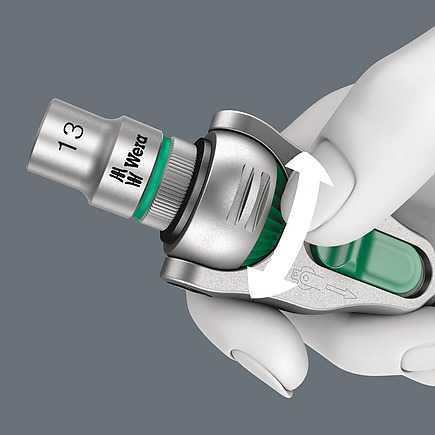 Wera 8000 C Grzechotka Zyklop Speed z zabierakiem 1/2"