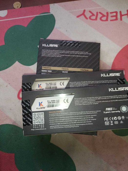 Kllisre DDR4 32GB 3200 MHz