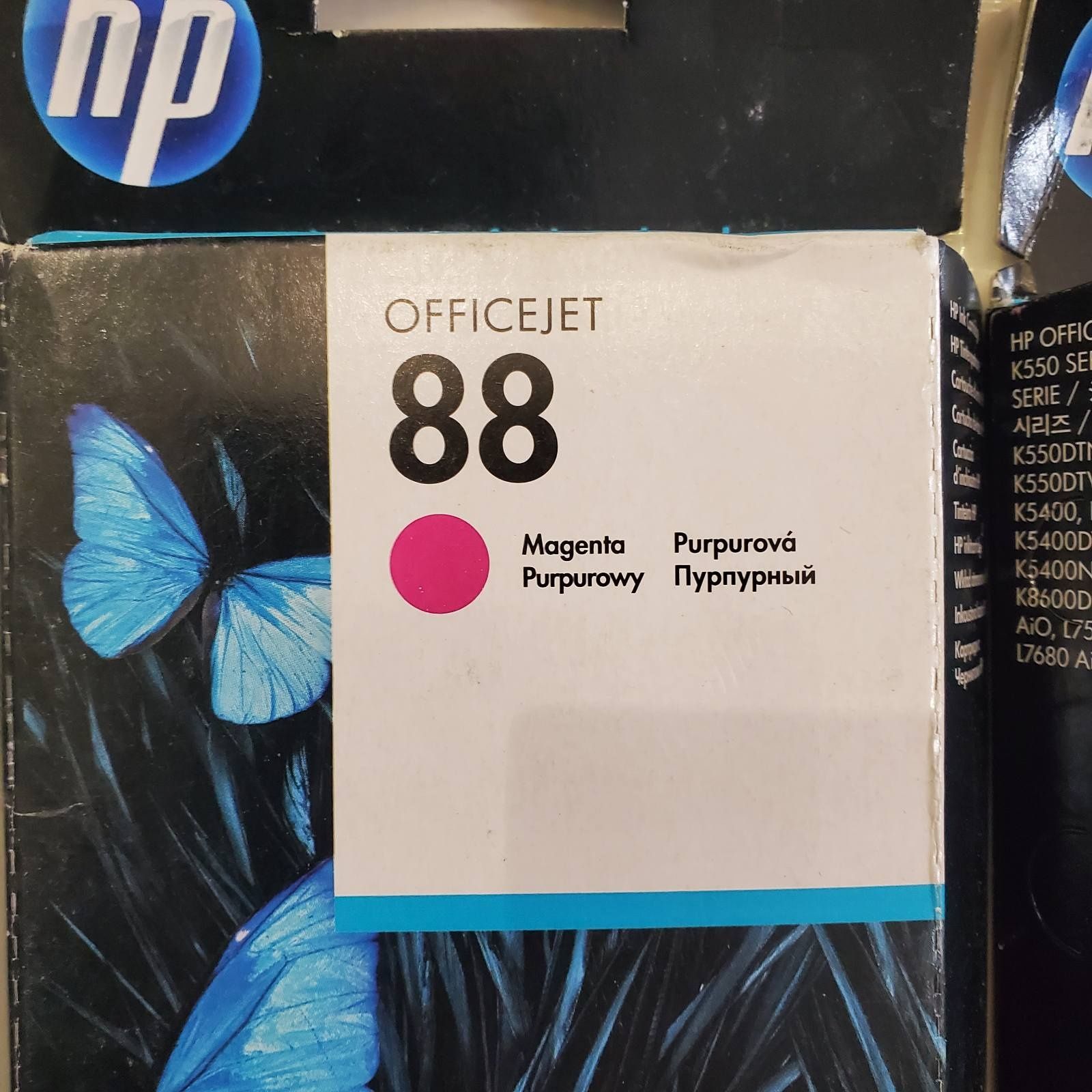Катриджи hp разные цвета.