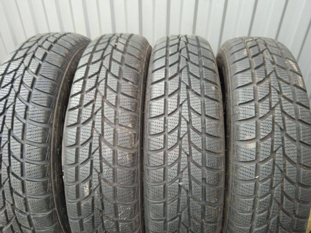 Opony Używane Zimowe 165R13 165/80R13 Hankook 7mm 19R Komplet Jasło