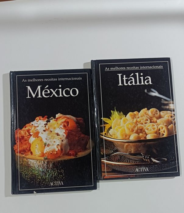 Lote livros "As Melhores Receitas Internacionais"