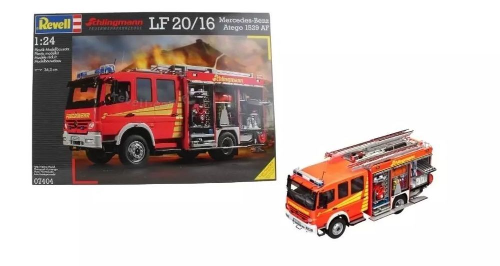 Schlingmann HLF 20/16 - Samochód pożarniczy. Revell