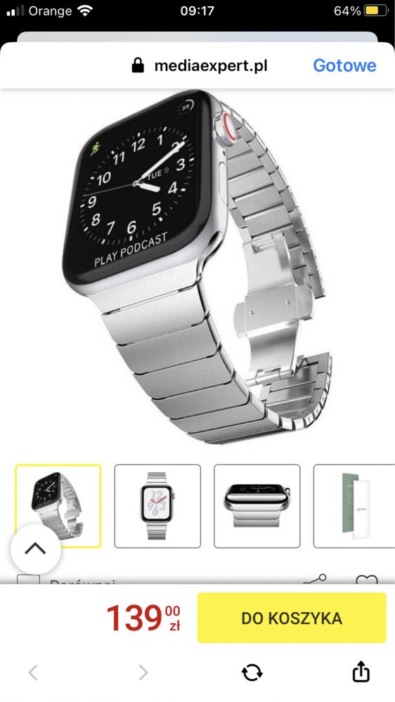 Bransoleta do Apple Watch