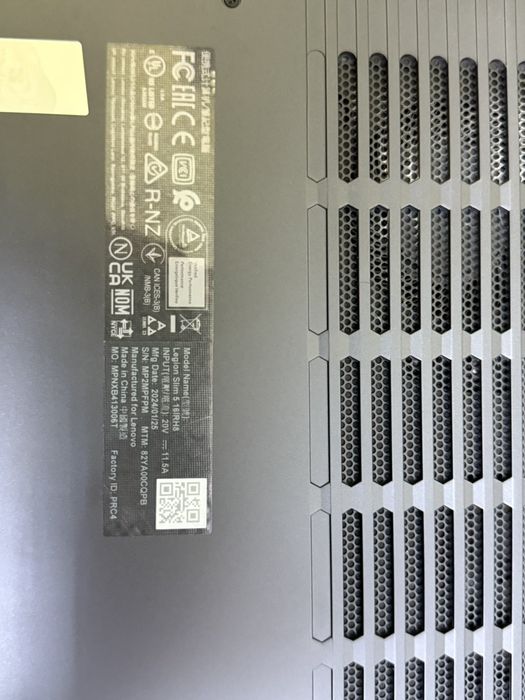 Lenovo legion slim 5 16irh8 i5 13500h rtx4060