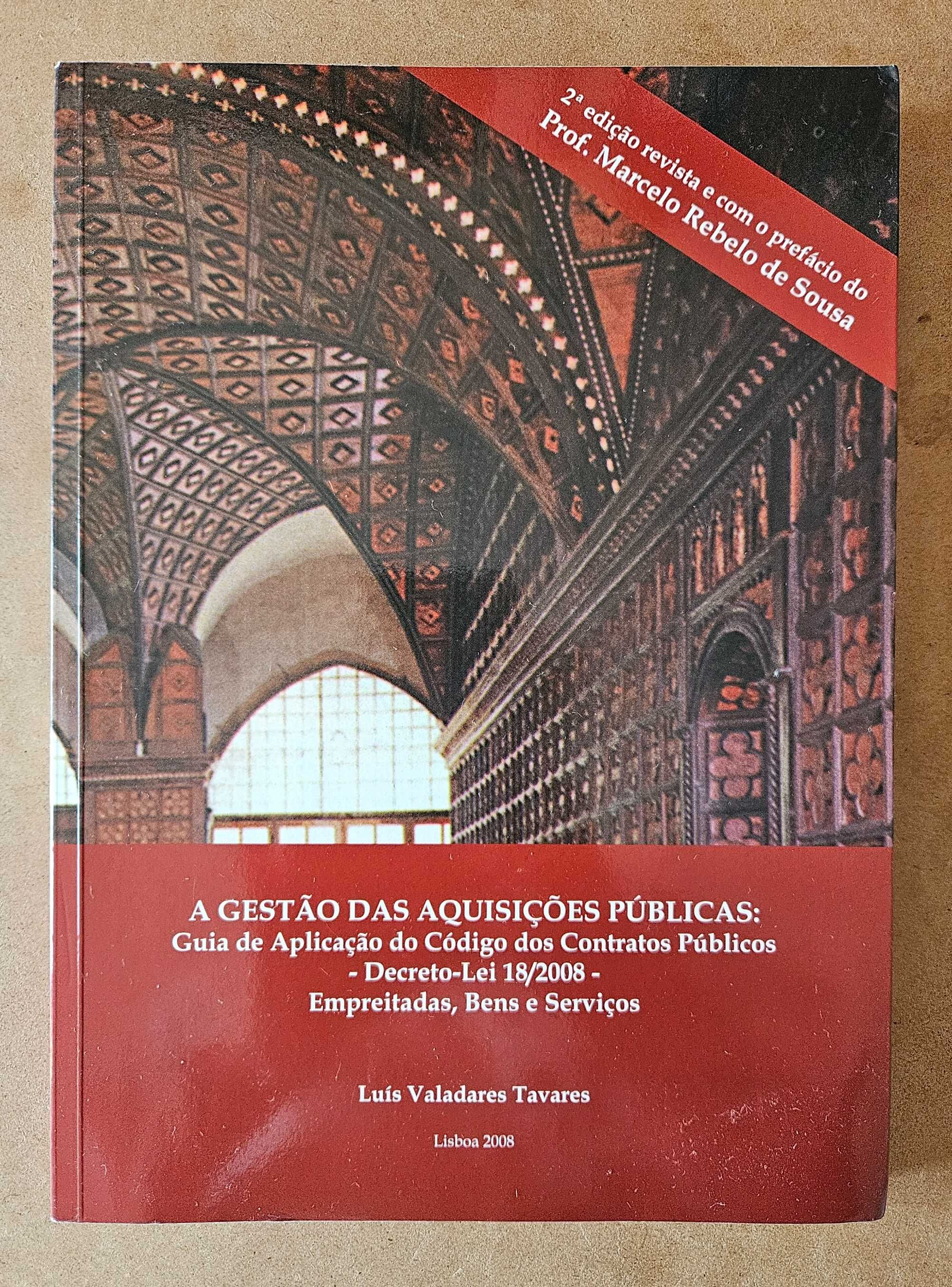 Livro A Gestão das Aquisições Públicas - Luís Valadares Tavares