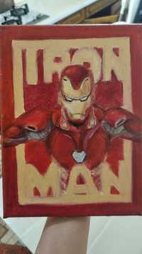Картина маслом Iron Man Железный человек