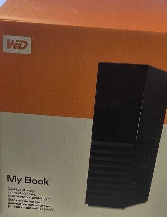 WD My Book 12TB – Disco Externo – Caixa Original 100% Saudável–USB 3.0