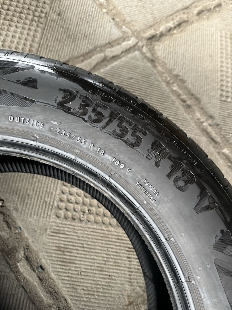 235/55R18-4шт Continental оригінал із Німеччини 7мм в наявності!