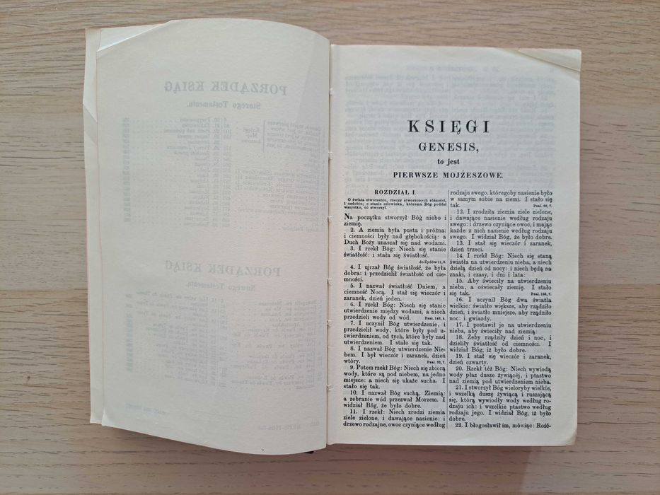 1968 rok. Biblia Święta Jakóba Wujka