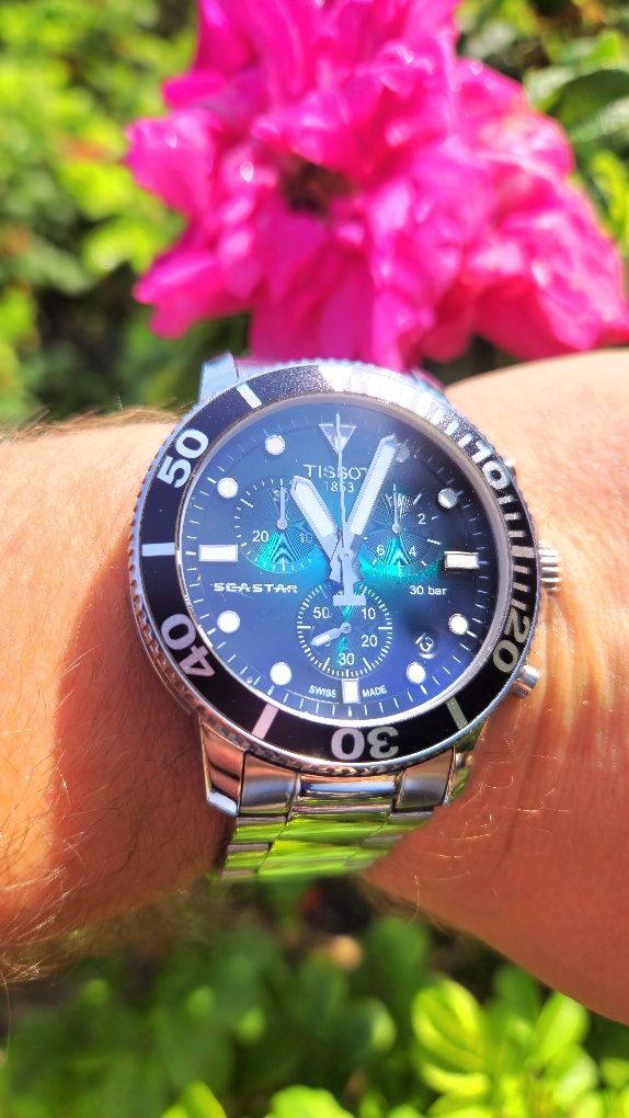 Zegarek Tissot Seastar 1000 Quartz Chrono ! FULL SET !