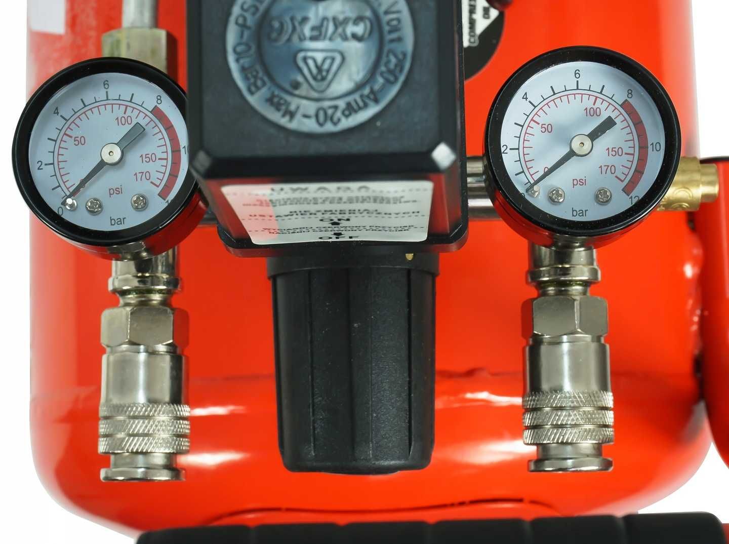 KOMPRESOR OLEJOWY Sprężarka Powietrza 24L 1,5KM 200L/MIN 8BAR 1TŁOK