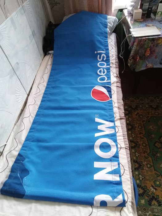 Продам тентовую ткань пошитую под взрослую раскладушку.