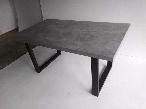 Stół Rozkładany Loft 140+[2x50] x 80 cm, Atelier(Beton), Montaż