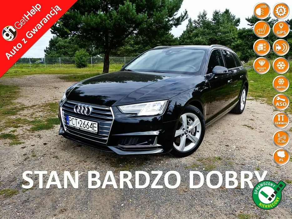 Audi A4 Avant 2.0 TDI 190*Climatronic*Alu*Navi*Xenon*LED*Pełna Elektryka*Super Stan!