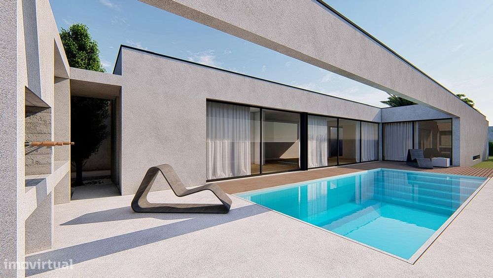 Lote com licença de construção para moradia térrea - 250m2