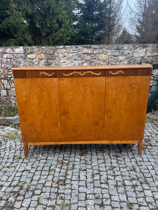 Bufet komoda biblioteczka bieliźniarka mahoń Dania lata 60 drewno