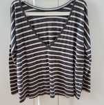 The Odder Side longsleeve vintage paski S