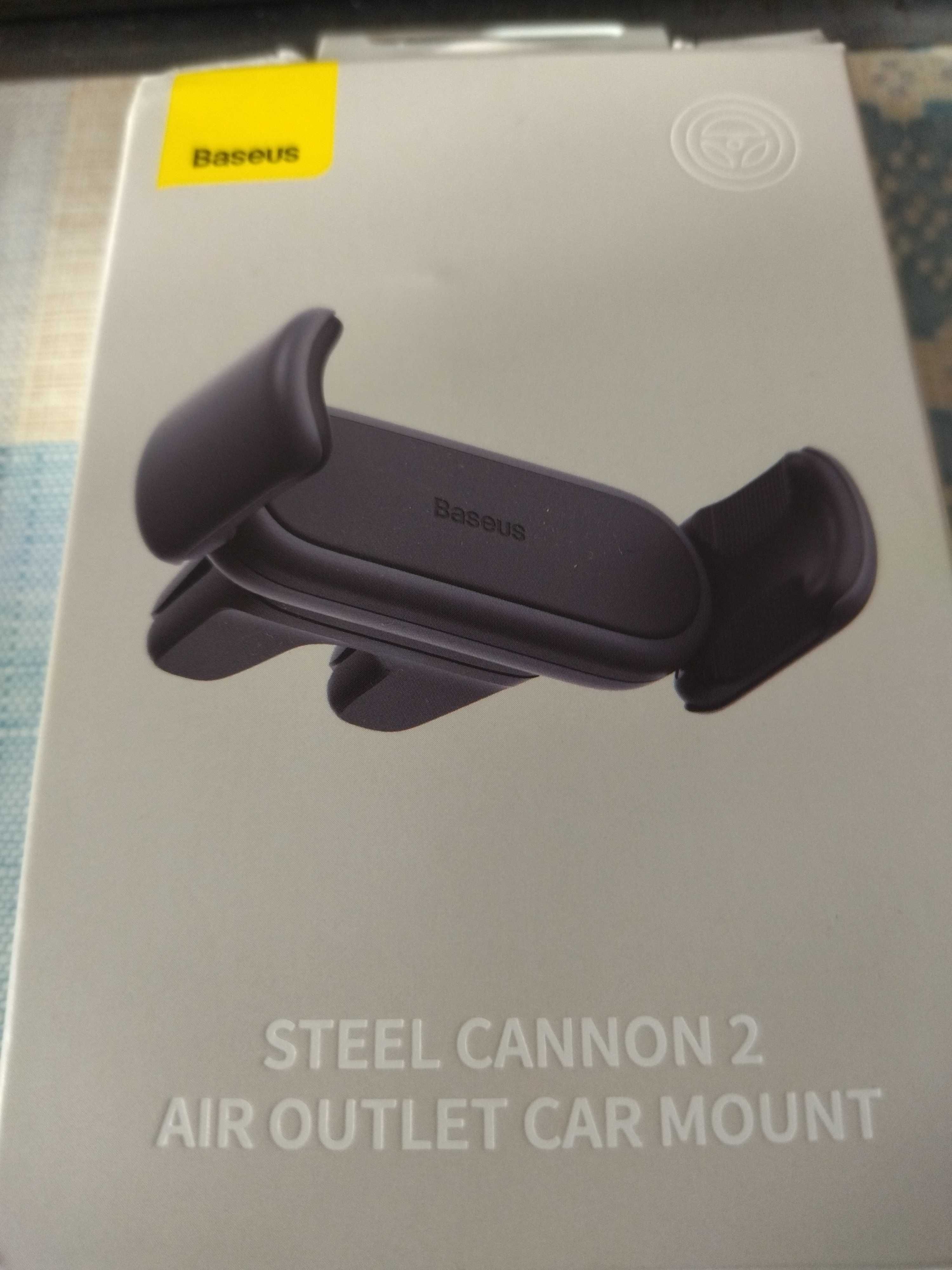 Автодержатель Baseus Steel Cannon 2 Air Outlet Car Mount