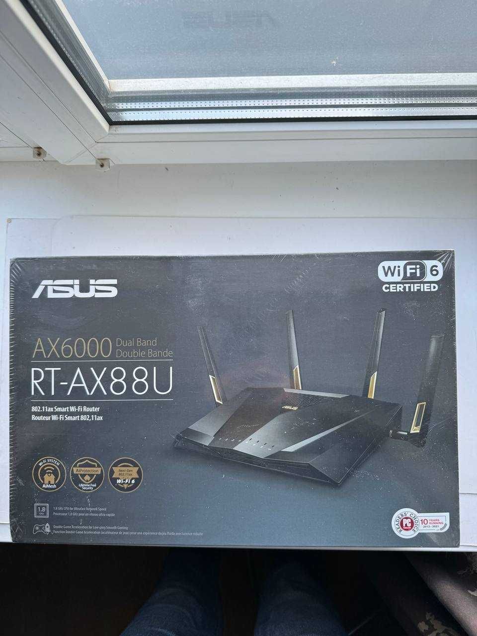 Новий! Бездротовий роутер ASUS RT-AX88U Wifi 6