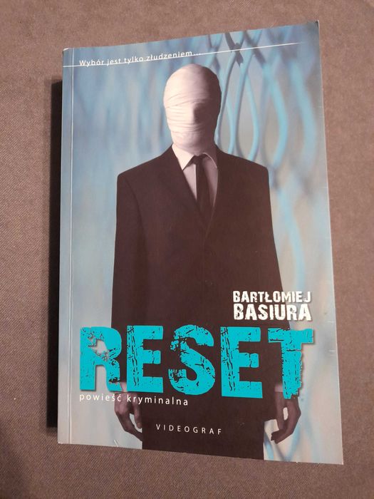Książka "Reset" Bartłomiej Basiura