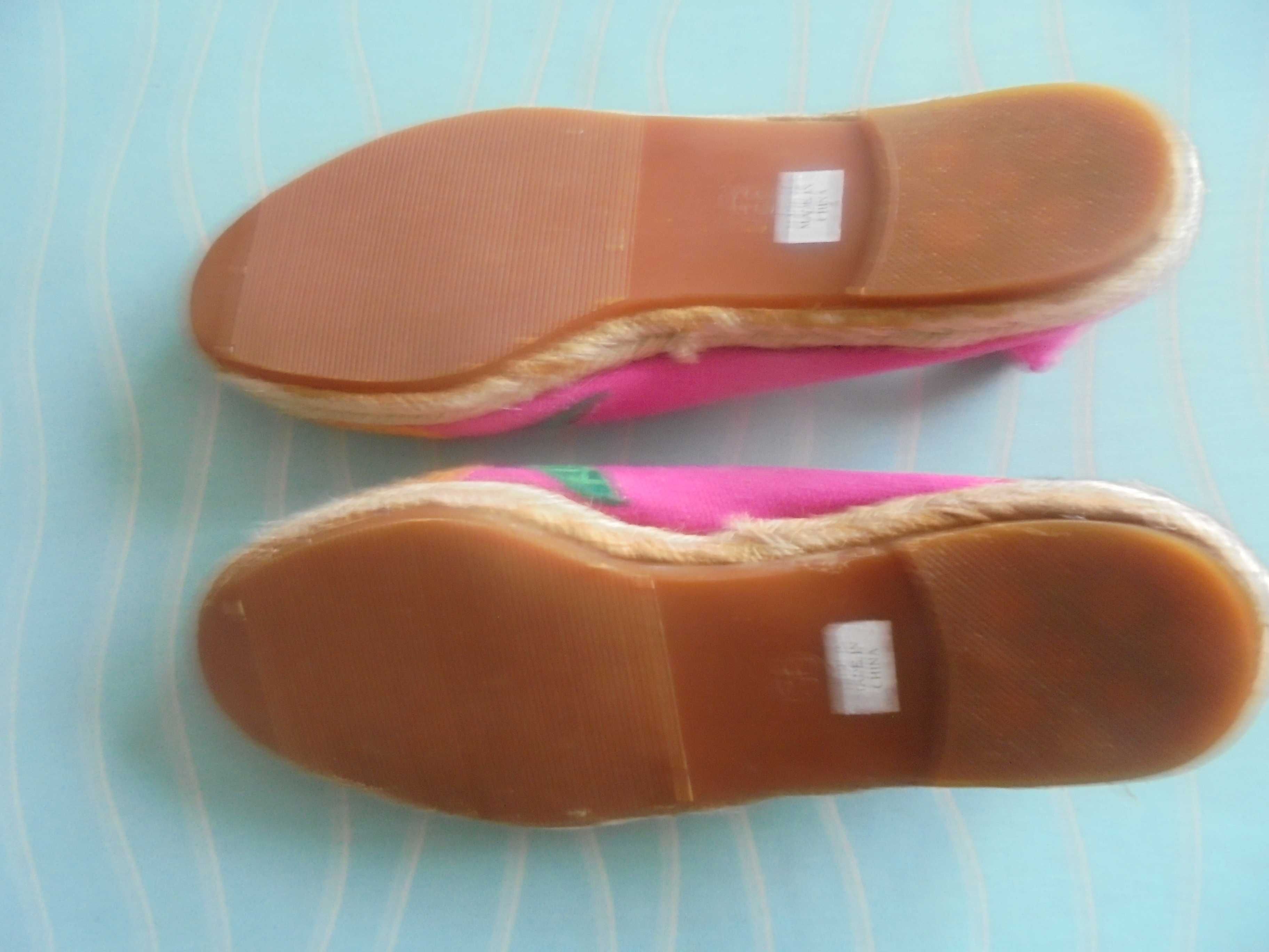 Espadryle rozmiar 36