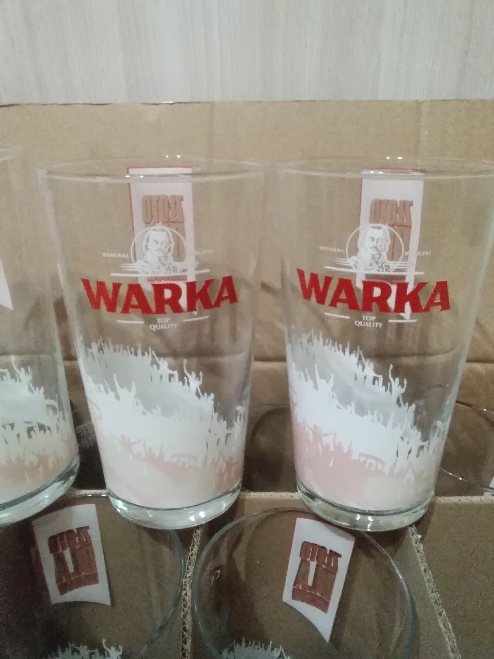 Szklanki Warka 0,5l x12 szt