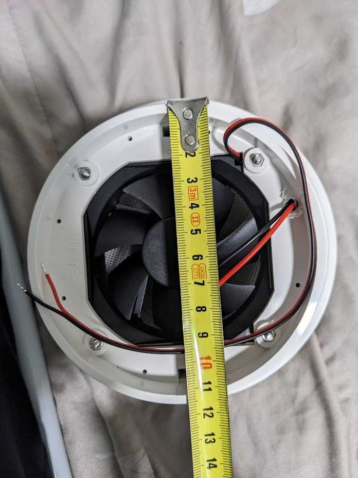 Wentylator wyciągowy DC12V +panel słoneczny do jachtów kamperów domków