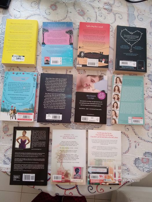 11 English books de  5€ a 10€
