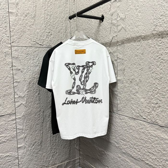 Футболка Louis Vuitton мужская оверсайз оригигал унисекс белая