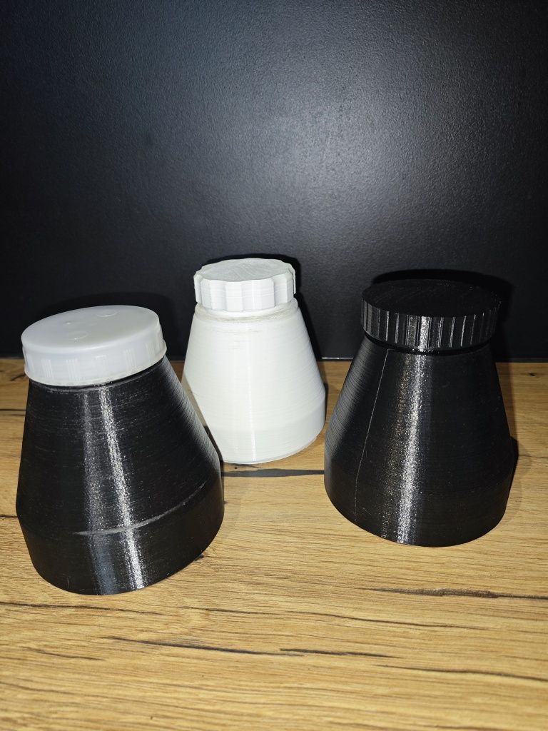 Pojemniki do malowania proszkowego 0.45l