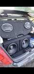 Som automotivo Subwoofer e amplificador