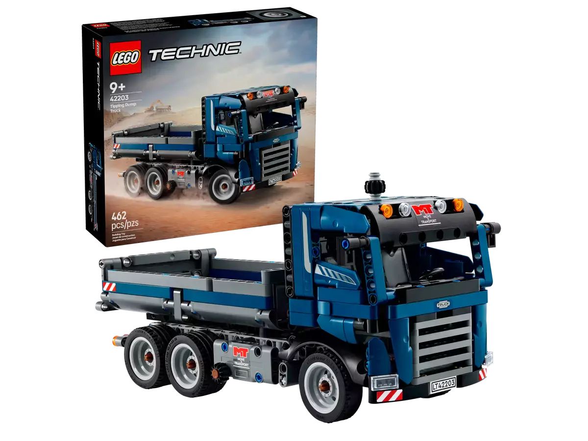 LEGO Technic Wywrotka z przechylaną skrzynią 42203
