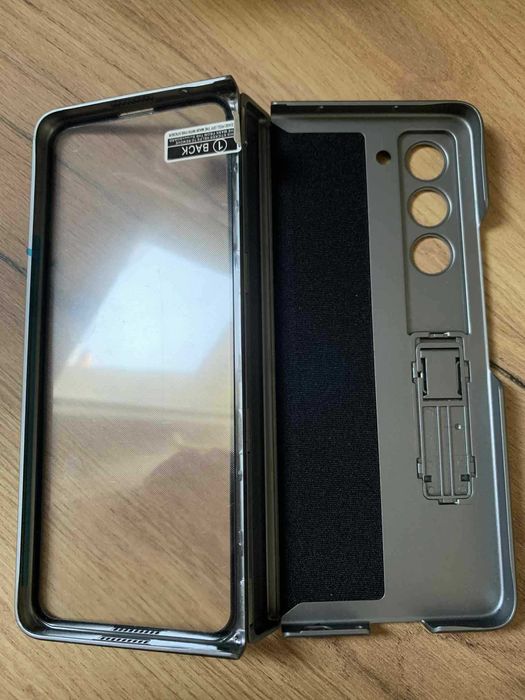 Składane Etui ze Stojakiem do Samsung Galaxy Z Fold 6 Ochrona Zawiasów