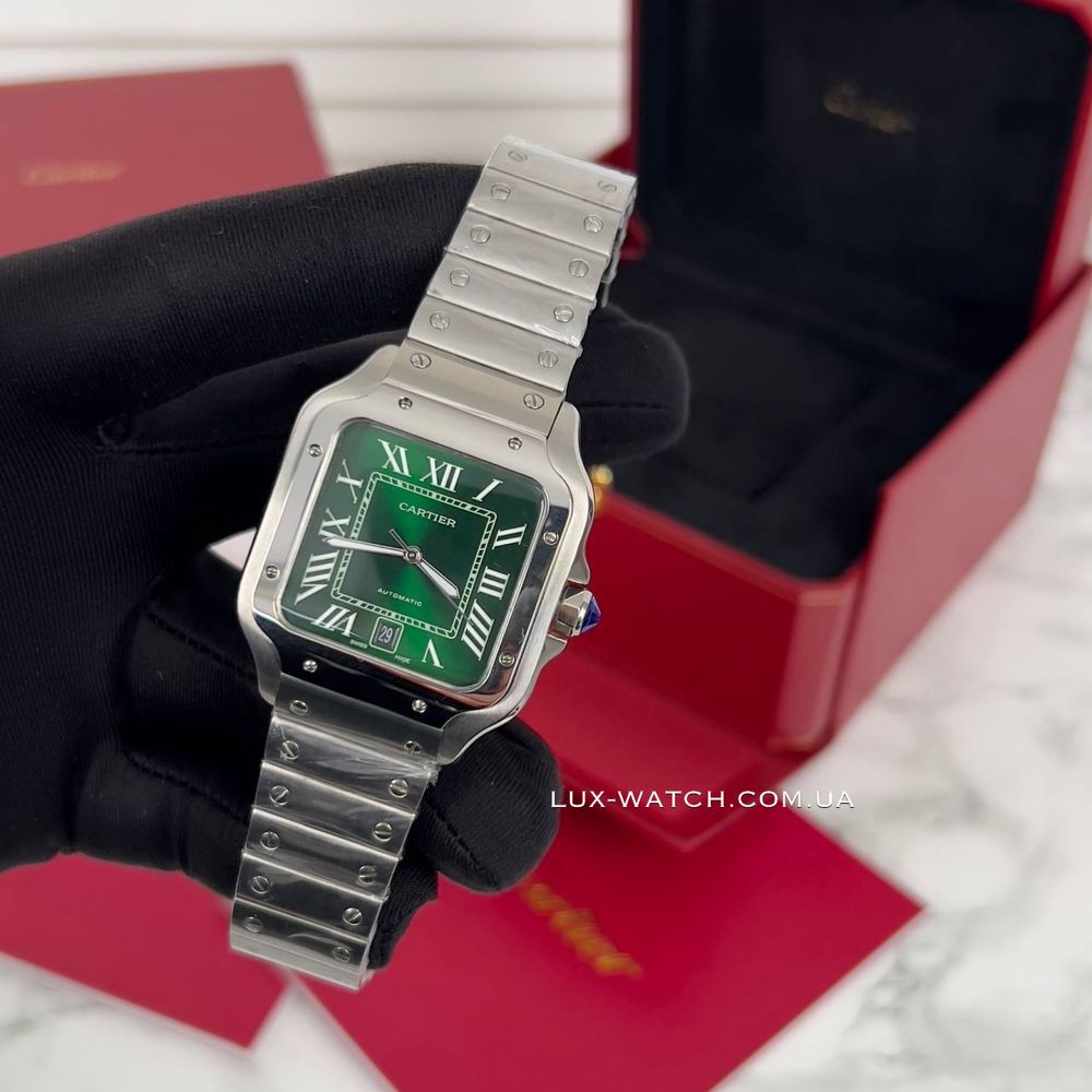 Чоловічий годинник Cartier Santos картье