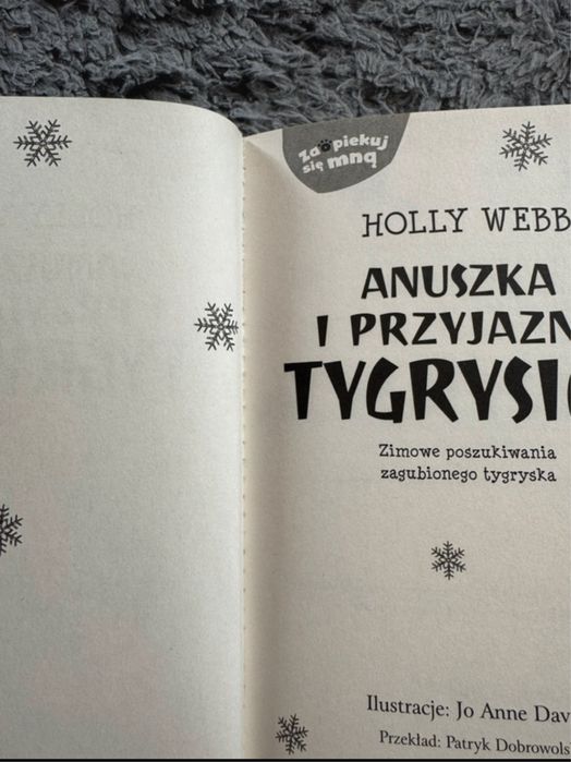 Holly Webb i przyjazna tygrysica Zaopiekuj się mną