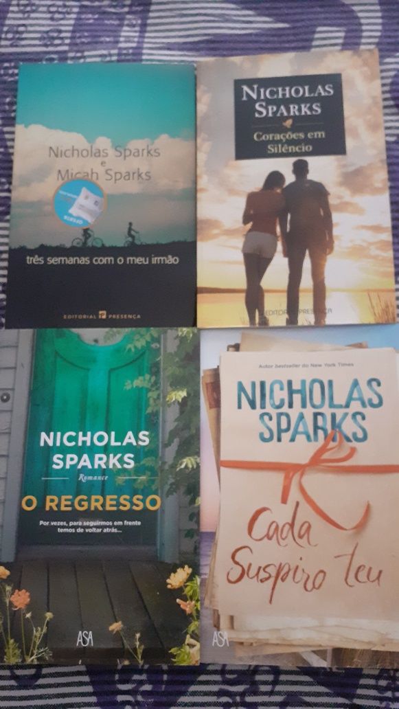Livros Nicholas Sparks