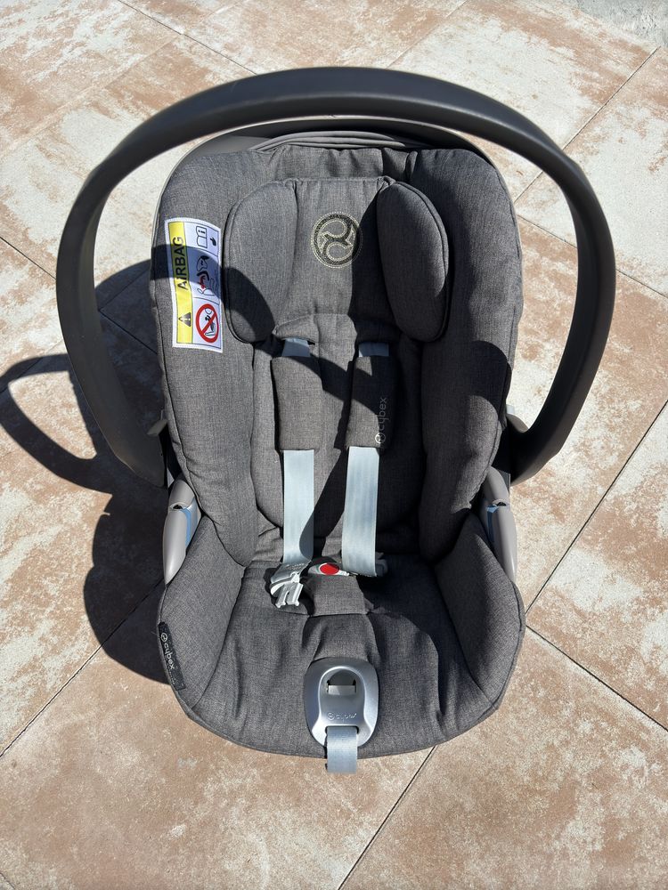 Nosidełko Cybex cloud z i-size platinium